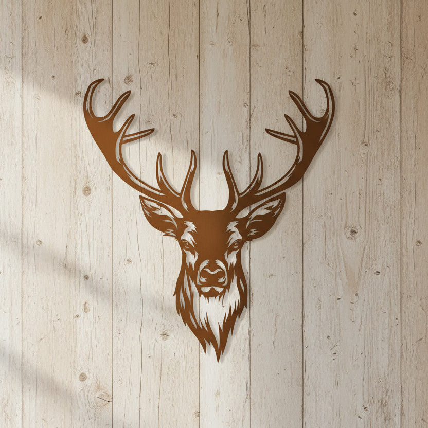 Large Deer Head