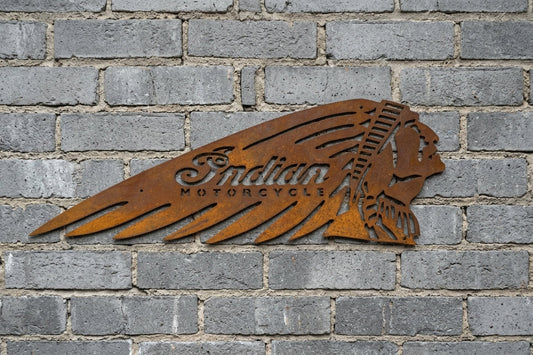 Indian Motorcycle Sign