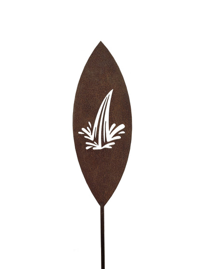 3 x Garden Paddle Sculptures