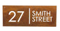 Custom Address Sign